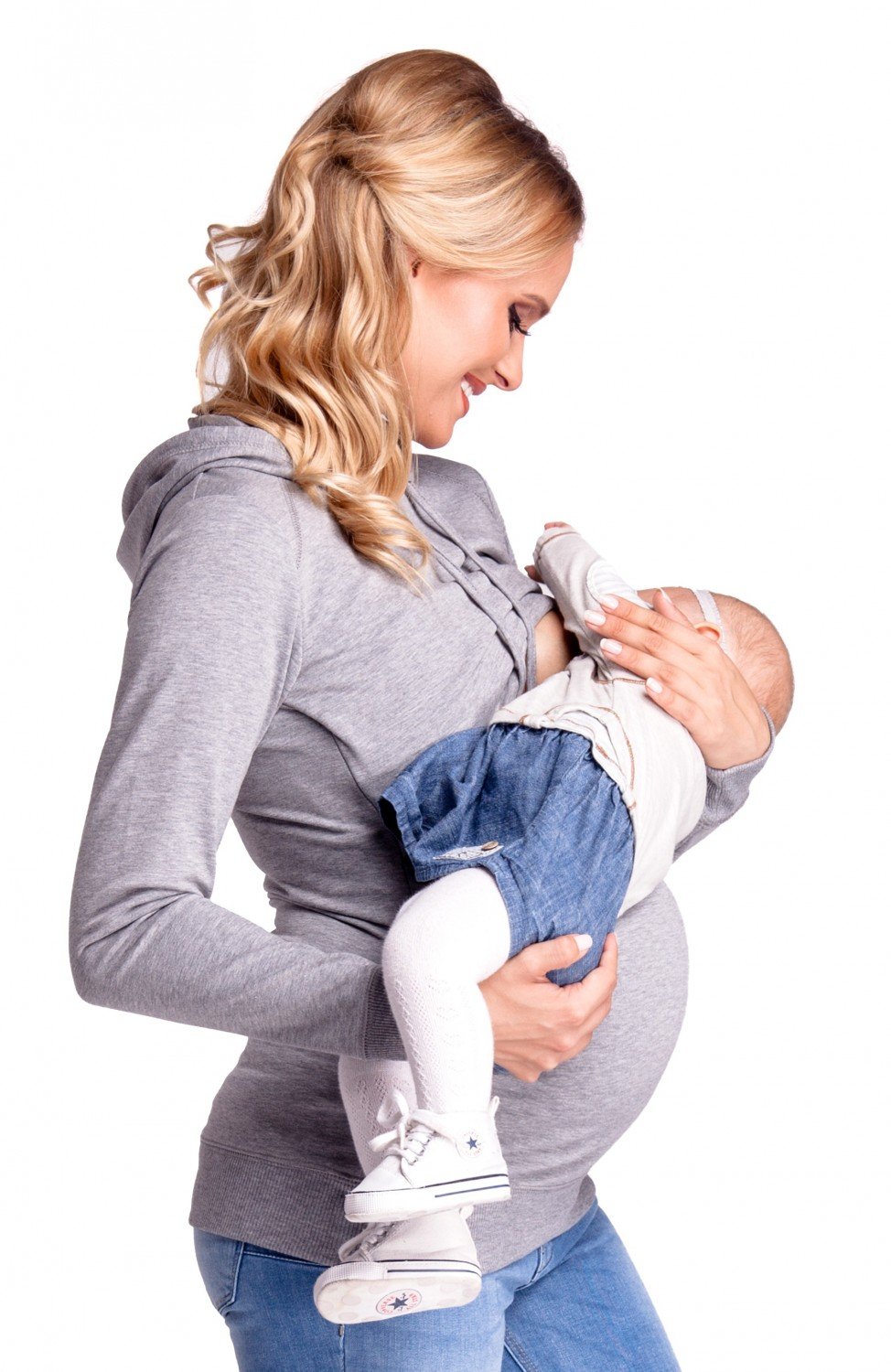 happy mama nursing hoodie