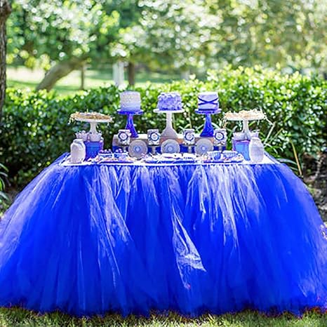 Amazon Com Handmade Tulle Table Skirt For Wedding Head Bridal Baby Amazon Com Handmade Tulle Table Skirt For Wedding Head Bridal Baby
