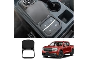 Maxzina Center Console Button Cover Compatible with 2022-2025 2026 Ford Maverick Gear Shift Button Cover Shifter Switch Panel