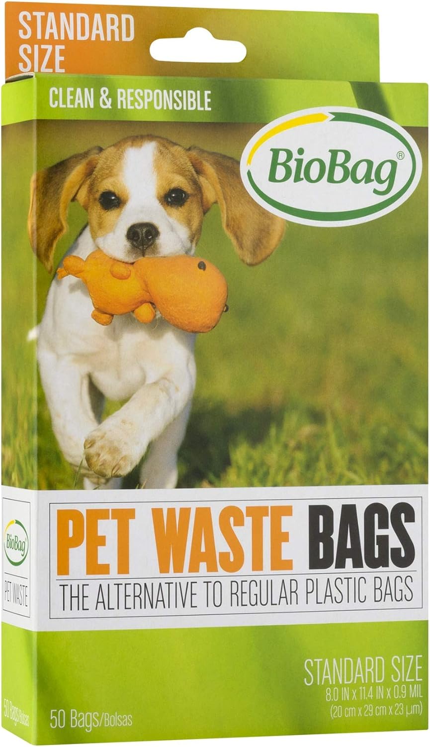 biobag compostable dog waste bags