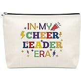 Sazuwu Cheerleader Gifts for Cheer Team Cheer Lovers Makeup Bag Cheerleading Gifts for Girl Daughter Her Sport Accessories Cosmetic Bag Christmas Birthday Valentin’s day Graduation Keepsake Gifts