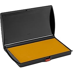 Large Premium Dark Yellow Ink Stamp Pad - 3" by
