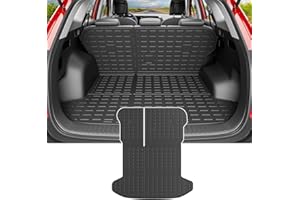 powoq Cargo Mat Compatible with 2023-2026 Kia Sportage Trunk Liner with Backrest Mat TPE Replacement for 2023-2026 Kia Sportage Accessories (Trunk Mat with Backrest Mat)