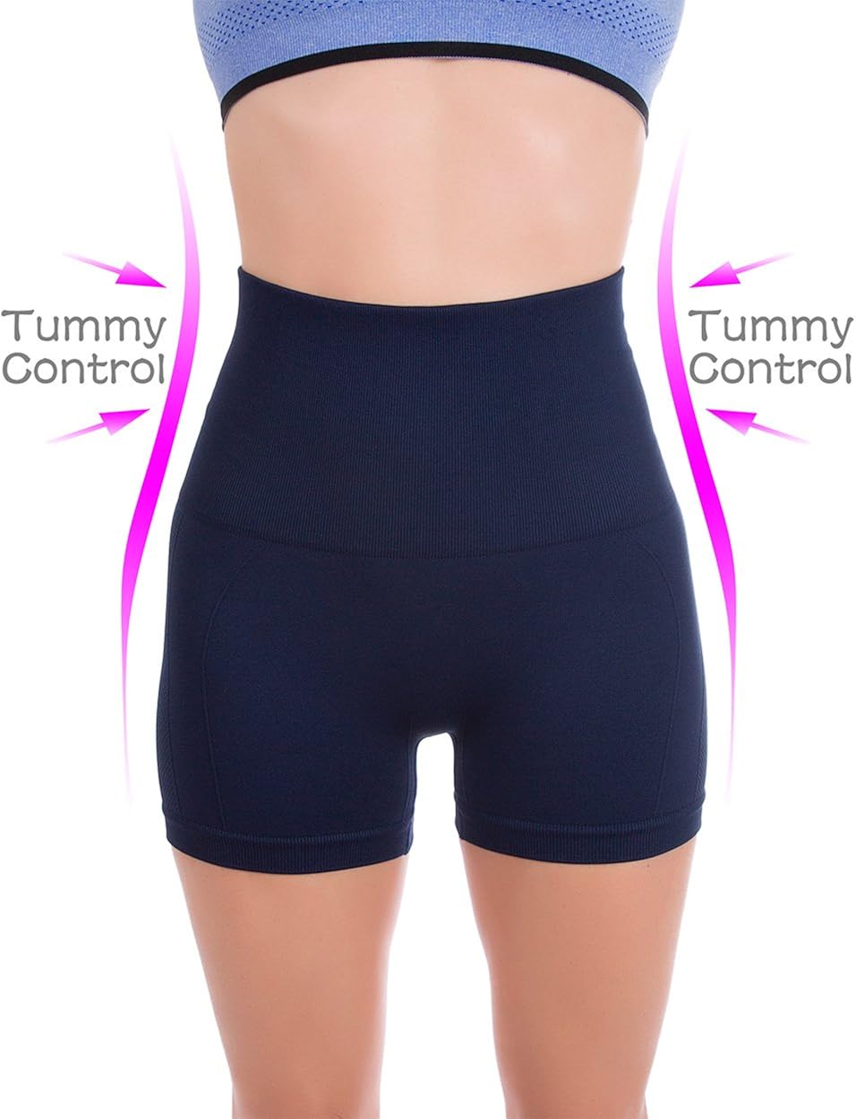 Homma Women's Tummy Control Fitness Workout Running Bike Shorts Yoga Shorts : Clothing