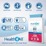 Health4All Vitamin B2 Riboflavin 400mg Migraine Support 120 Capsules view 4