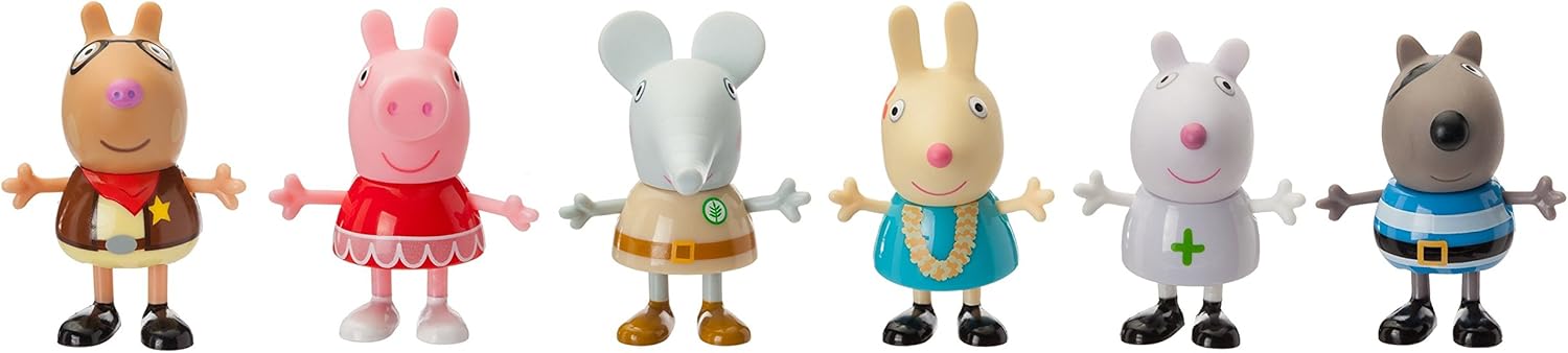 peppa pig 92602 fancy dress party toy figure