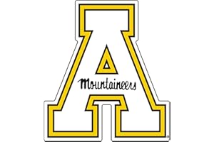 Craftique Appalachian State Mountaineers Magnet (Appy A Magnet (3''6''12''18''), 3 in)