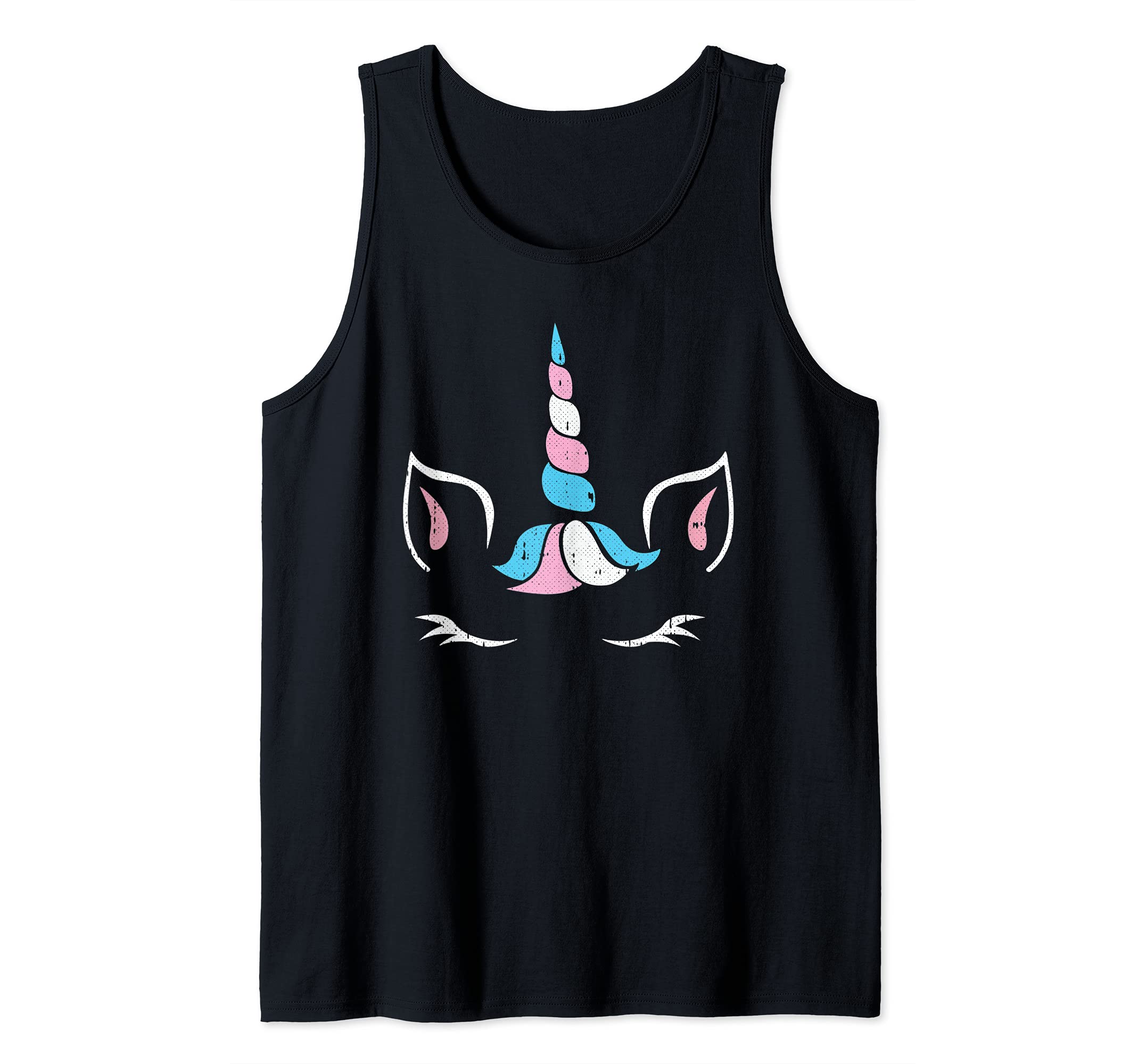 Unicorn Costume Trans-gender Pride Magical Proud LGBT-Q Ally Tank Top