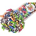 Mini Tootsie Roll Chews, Individually Wrapped, Bulk Candy, Assorted Mix (1 Pound)