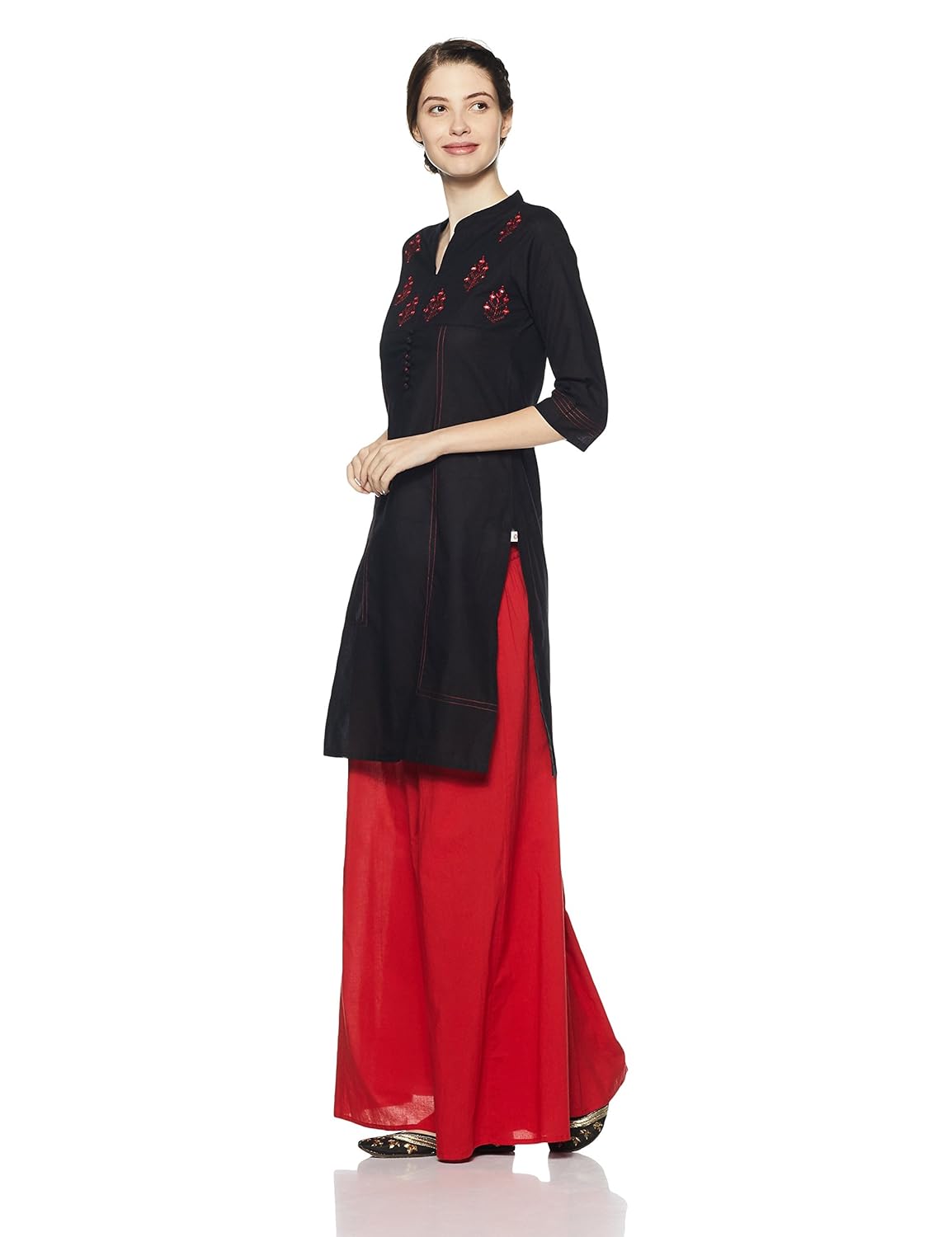 karigari women's a-line kurta