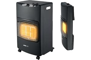 Propane Radiant heater, 18,000 BTU Warm Area up to 450 sq. ft, Suitable for 20lb 30lb Propane.Portable LP Gas Heater for Gara