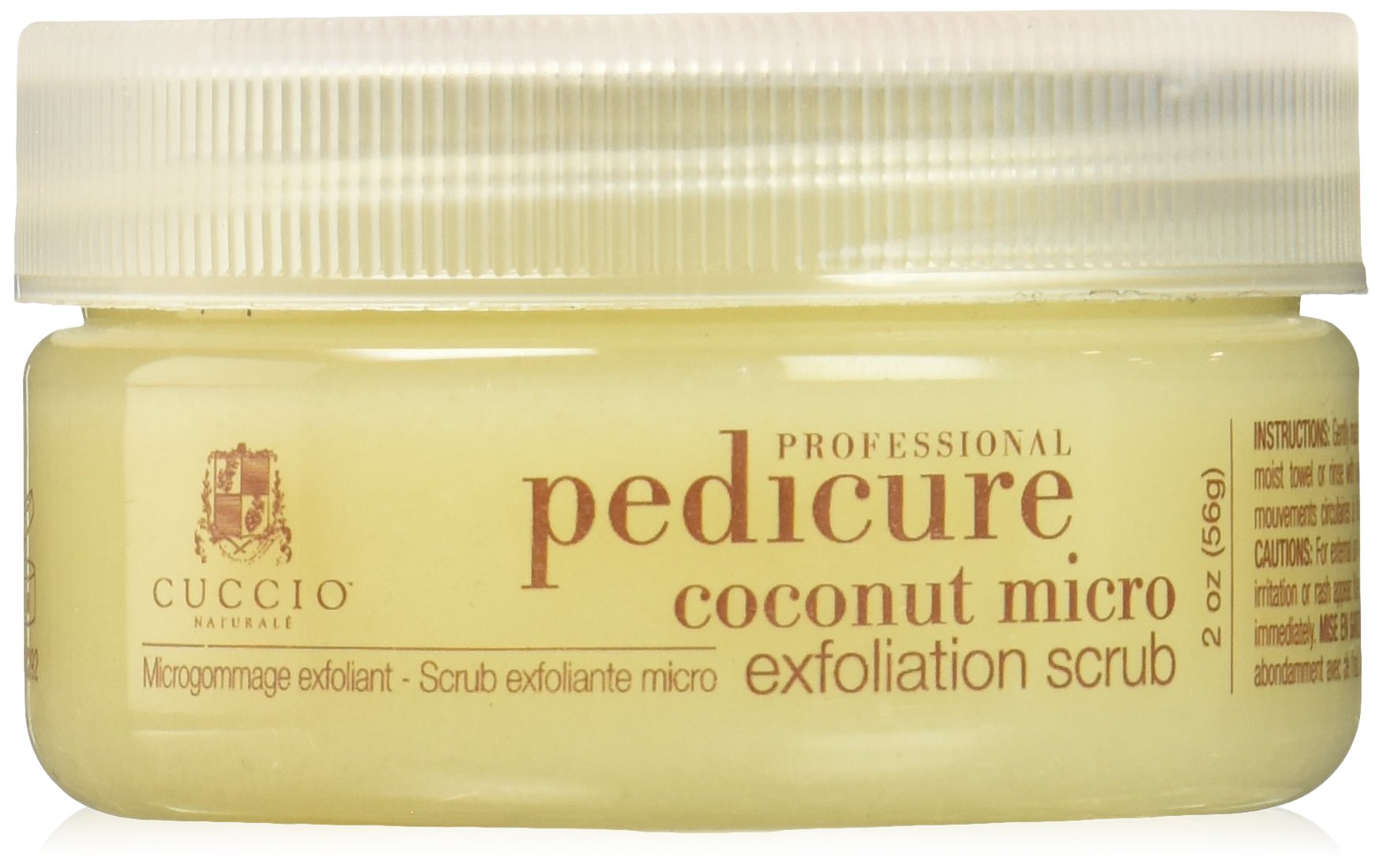 Cuccio Coconut & White Ginger Micro Exfoliant Scrub 56g (2oz)
