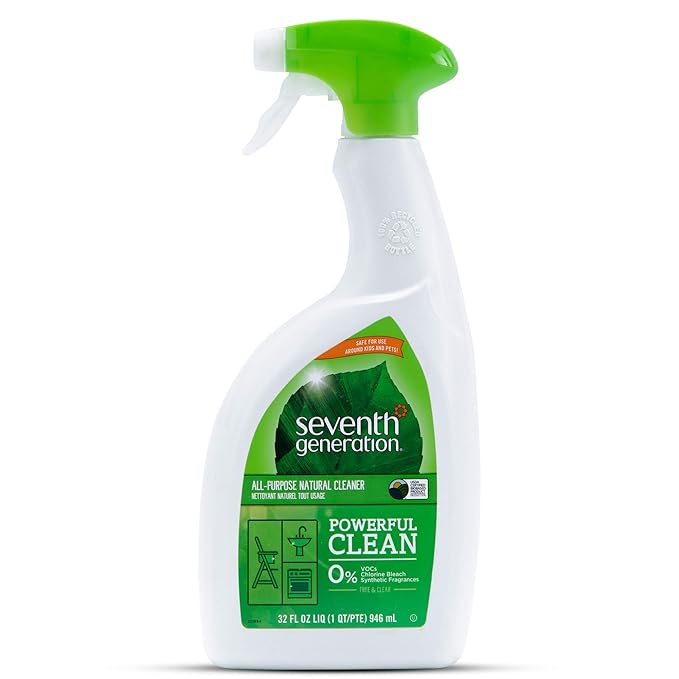 Seventh Generation All Purpose Cleaner, Free & Clear 946 ml (Pack of 8