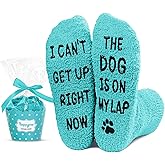 HAPPYPOP Dog Socks for Mom Dad - Dog Lovers Gifts for Women Men, Pet Lover Valentine Gifts