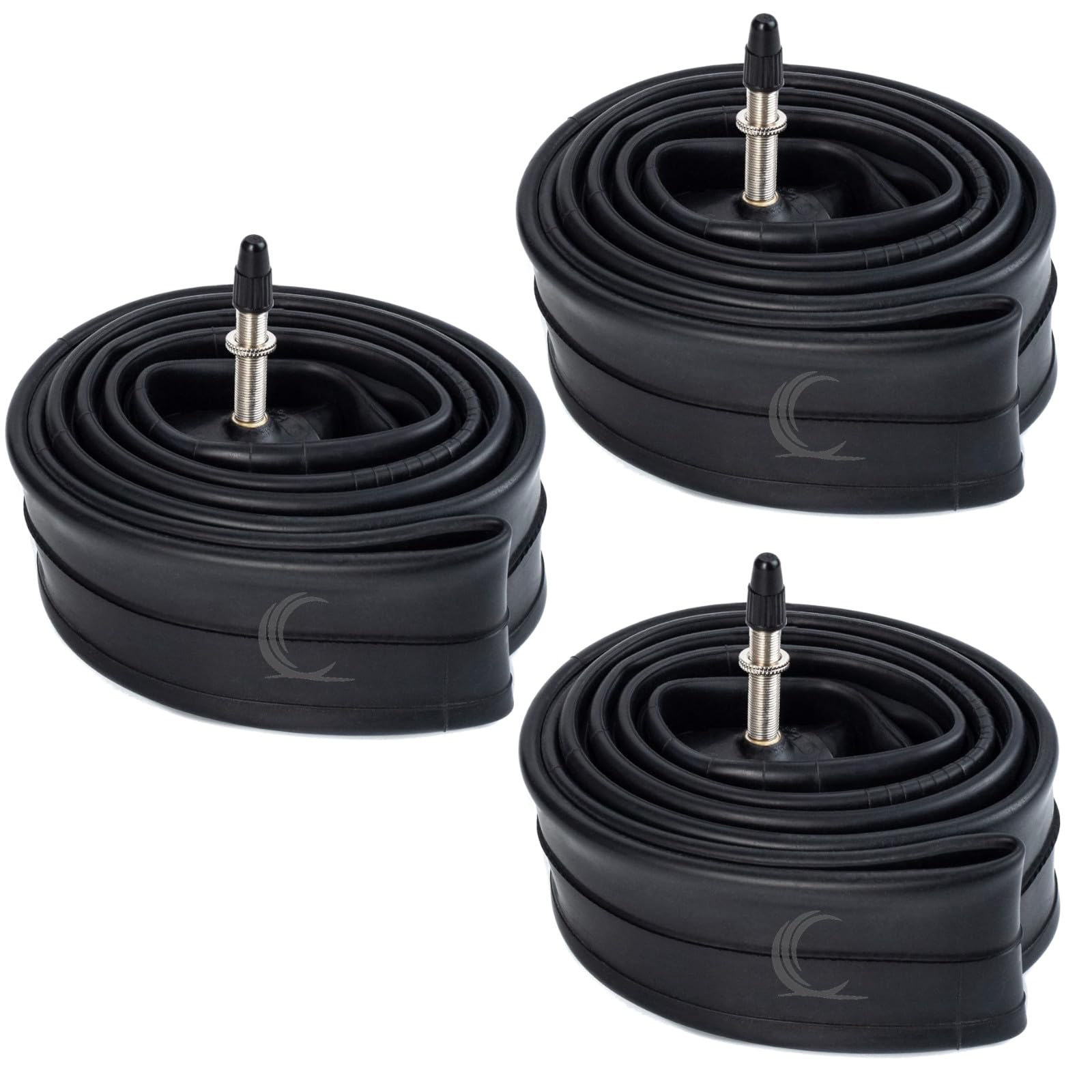 Contrast 26" x 1.75-2.1 Mountain Bike Inner Tubes - Presta Valve (Pack of 3)