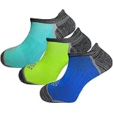 True Energy Women's No Show Socks - Running Socks with Compression + Infrared - 3 Pairs