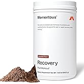 Momentous Recovery Grass-Fed Whey Protein Powder - 20 g Post-Workout Whey Isolate Protein - NSF Certified for Sport - Gluten-Free - 15 Servings - Chocolate - Package May Vary