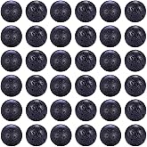 300Pcs Natural Black Lava Stone Beads Gemstone Round Loose Beads with Spacer Beads and Elastic String for Essential Oil Bracelets Jewelry Making