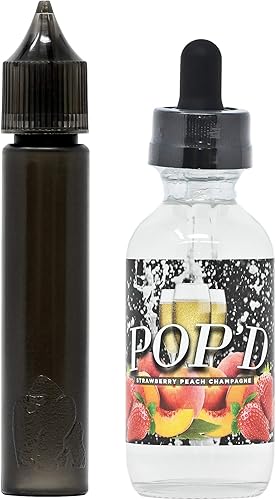 Amazon セット品 Strawberry Peach Champagne 60ml Pop D ポップド ストロベリー ピーチ シャンパン 電子タバコ リキッド カクテル風味 正規品 2点セット Pop D ポップド 電子たばこ用リキッド