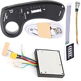 Pwshymi Motor Skateboard Speed Controller, 36v Dual Motor Esc Set for DIY Electric Skateboard Battery Controller Kit