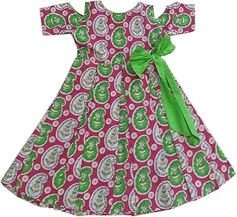 kalamkari long frocks online