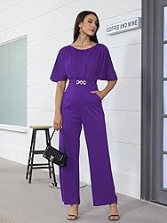 acelyn Elegant Jumpsuit for Women Dressy Sexy Plus