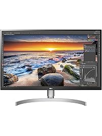LG 27UK850-W 27" 4K UHD IPS Monitor with HDR10 with USB Type-C Connectivity and FreeSync (2018)