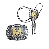 HUABOLA CALYN 2 Pieces Western Cowboy Belt Buckle