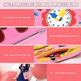 Visator Busy Board Montessori Toys Pink For Toddlers Fine Motor Skills view 4