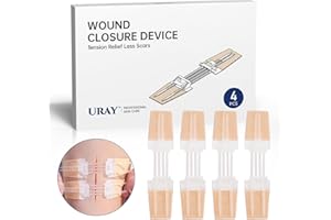 Emergency Wound Closure Device, 4 Pcs Butterfly Bandaids Closure Zippers, Repair Wounds Without Stitches, Quick Clot, Adjusta