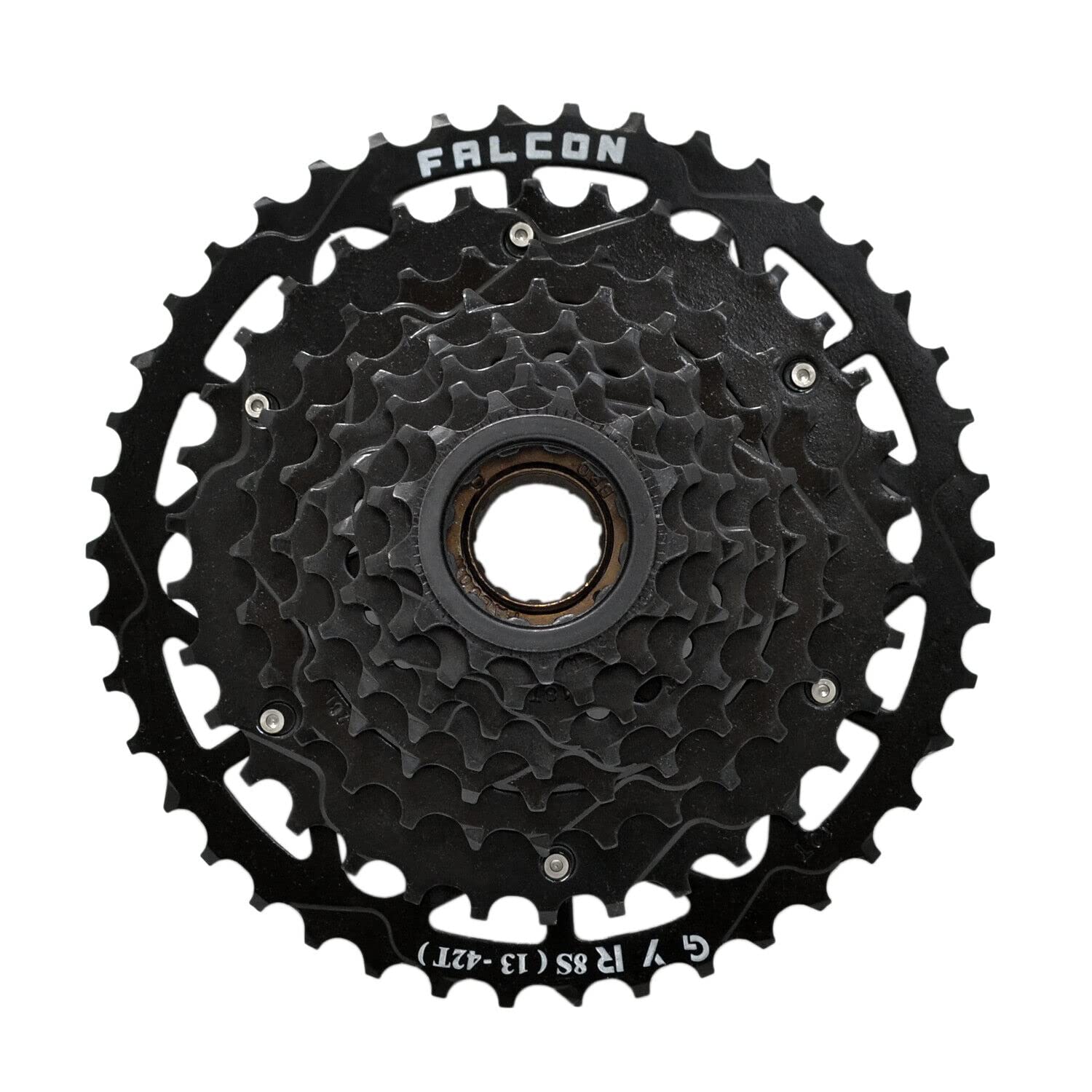 FALCON FW-842 8 Speed 13-42T Freewheel, Black, FC2608