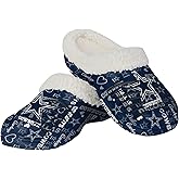 FOCO Women's NFL Team Logo Ladies Sherpa Lined Logo Love Shoe Clogs