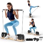 RevFit All-in-One Portable Home Gym Equipment | 33&ndash;45 LBS Adjustable Resistance Workout Machine, 31 Inch Compact Full-Body Strength Training Fitness System for Home &amp; Office