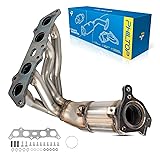 PHILTOP Front Catalytic Converter Stainless Steel