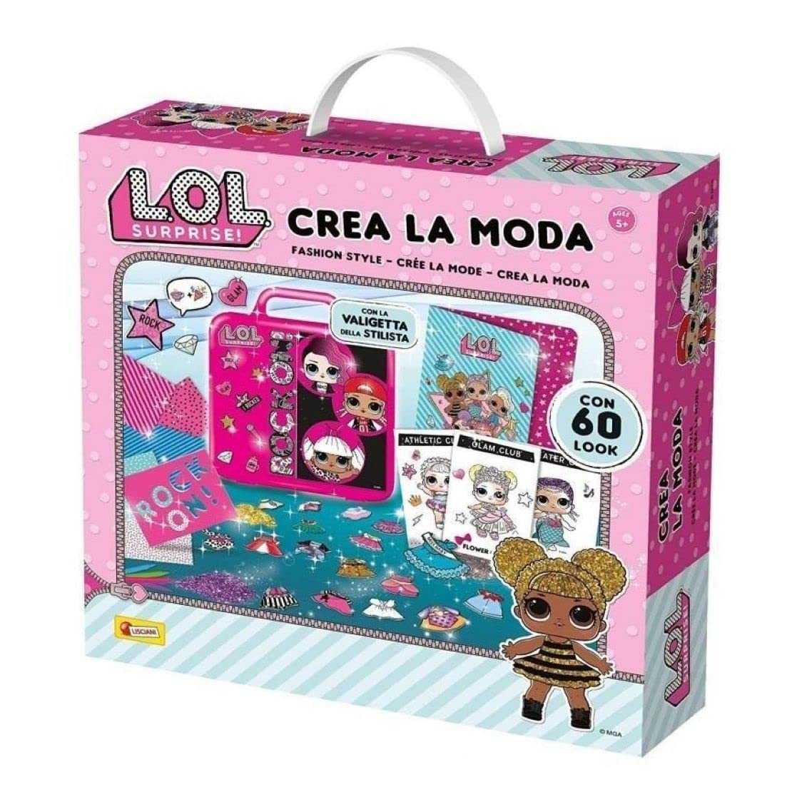 Lisciani 77540 LOL Surprise Case Create Fashion, Multicolour