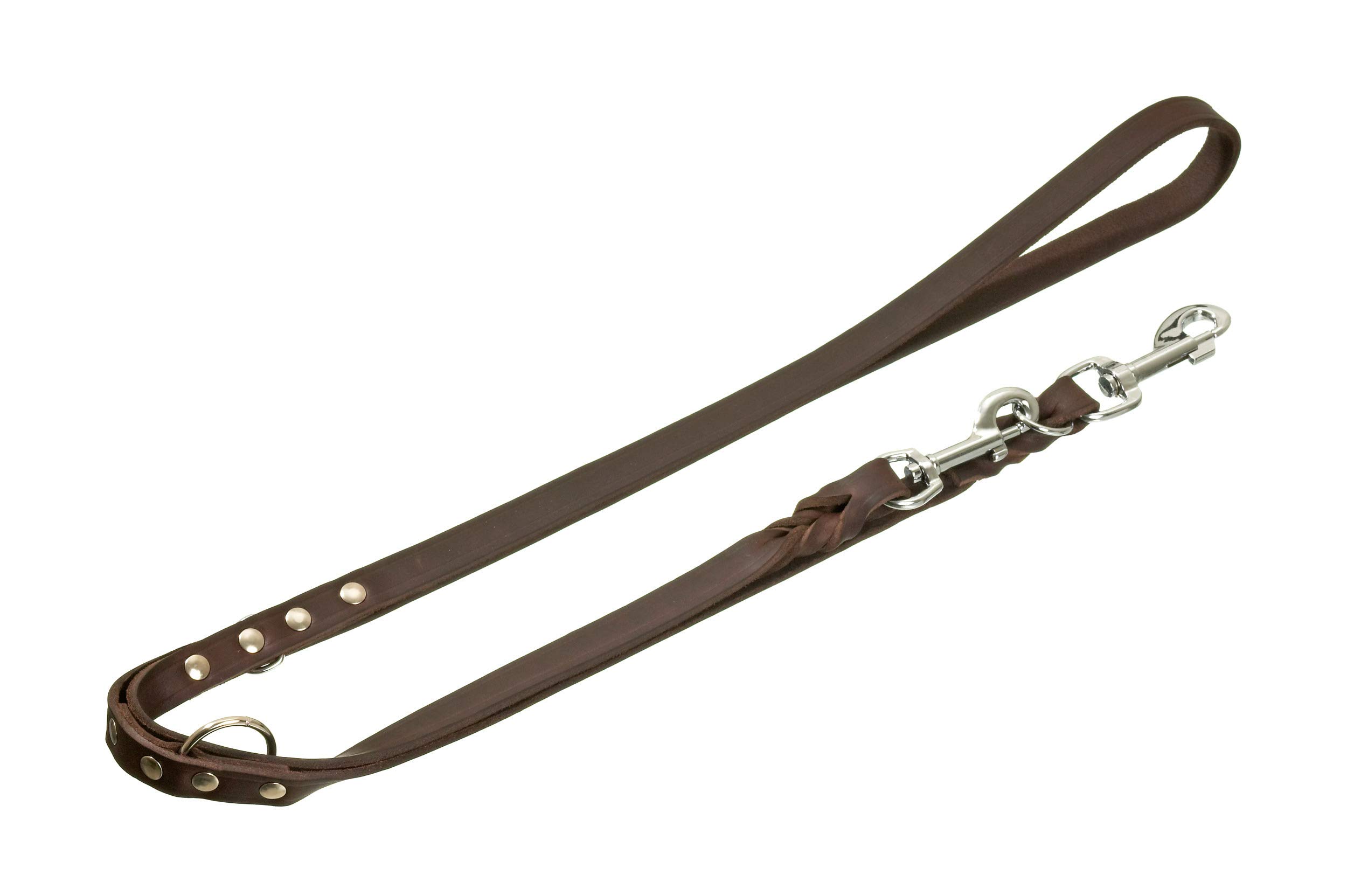 Karlie Rondo Twisted Training Leash, 18 mm x 200 cm, Brown