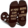 AGRIMONY Funny Socks - If You Can Read This Bring Me - Novelty Dress Socks For Men Women Boys