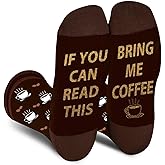 AGRIMONY Funny Socks - If You Can Read This Bring Me - Novelty Dress Socks For Men Women Boys