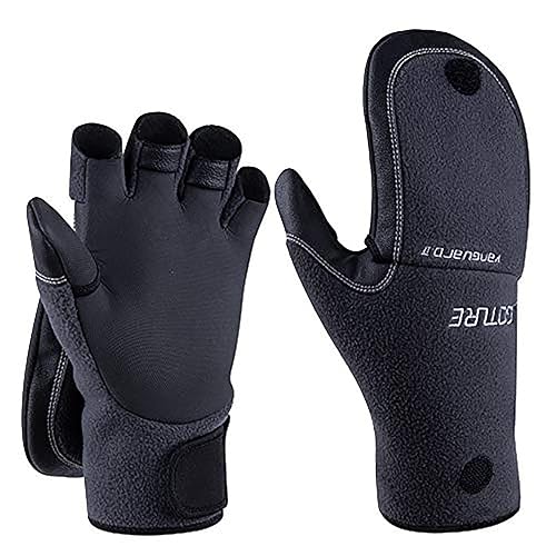 Goture Ice Fishing Gloves Winter Gloves Men's Outdoor Hiking for