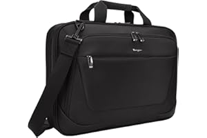 Targus CityLite Laptop Briefcase Shoulder Messenger Bag for 15.6-Inch Laptop, Black (TBT053US)