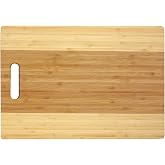 HIC Kitchen Extra-Large Cutting Board, Natural Bamboo, 14 x 10 x 0.75-Inches