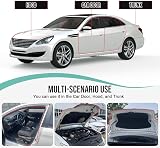 Jobon Car Door Seal Self Adhesive Weatherstripping D-Shape 15x15mm 12M view 8