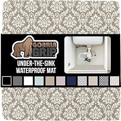 Gorilla Grip LeakGuard Non-Adhesive Under Sink Mat