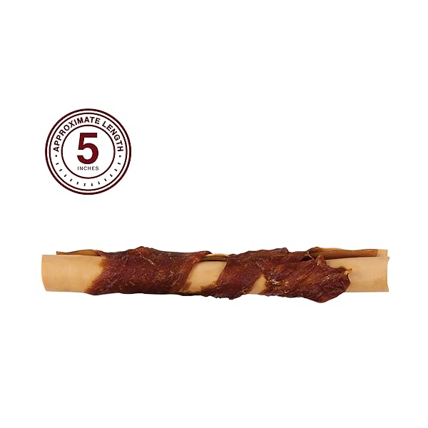 DREAMBONE CHICKEN-WRAPPED CHEWS 8 COUNT, RAWHIDE-FREE CHEWS FOR DOGS – LARGE | 8-COUNT