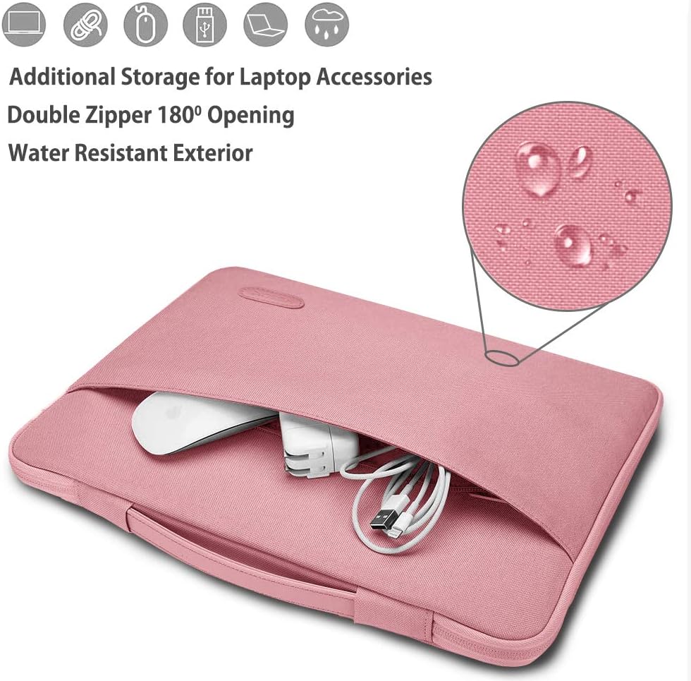 HSEOK Laptop Sleeve 13.3 Inch Case Briefcase Compatible with MacBook Pro 14 inch 2021 M1 Pro/M1 Max A2442 and All Model of 13.3 Inch MacBook Air/Pro - Image 5