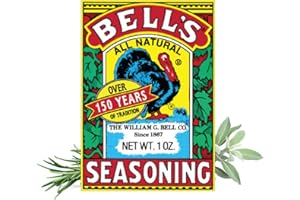 Bell's All Natural Seasoning 1oz Box, Classic Salt-Free Poultry Blend, Gluten-Free, Kosher & Non-GMO