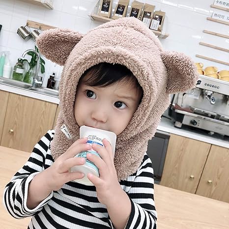 Vetements Tukistore Cagoule Calotte Automne Hiver Bonnet Cache Cou Enfant Cagoule Bebe Garcon Fille Cache Oreilles Capuche Chapeaux Bonnets Casquettes Et Bobs