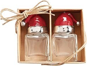 Mud Pie SANTA SALT AND PEPPER SET, 2