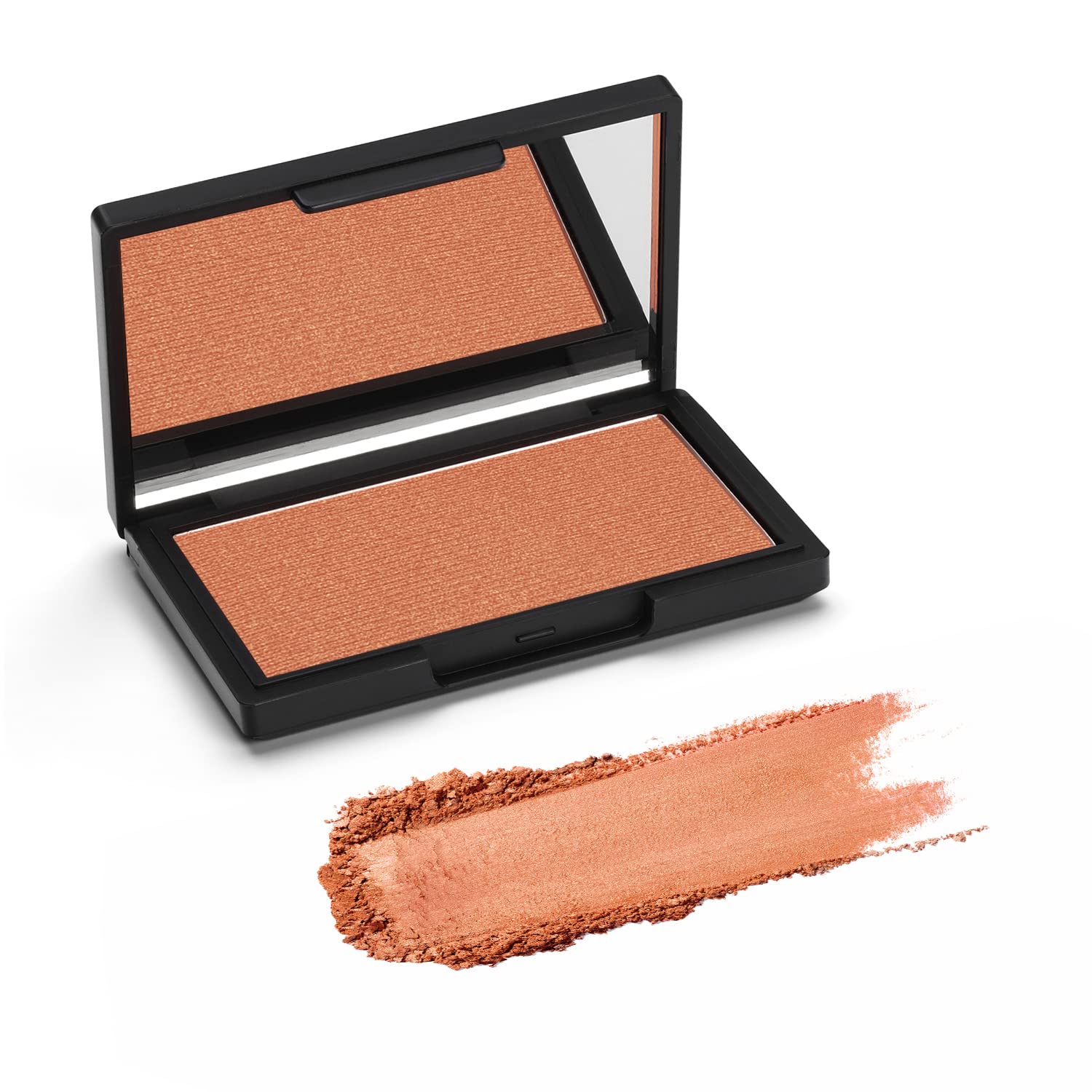 Phase Zero Makeup Powder Blusher - "Gold Rush" - 4g / 0.141oz - Full Coverage, Natural Blush - Soft, Buildable Pink, Coral, Peach & Golden Hues