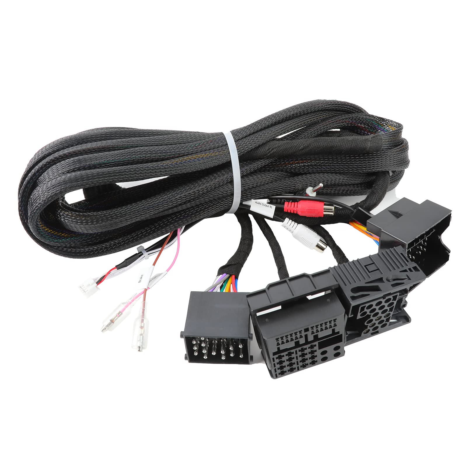 Eonon Extension Wiring Harness 5.5M 17 pin + 40 pin ONLY for Eonon Car GPS CarPlay Android Auto Android Headunit Car Setero for E39A13 E46A13 E46X6S E46X7 E46A12S A0590